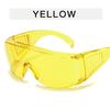 Large frame transparent goggles Personalized Internet celebrity glasses frame, Songkran goggles riding concave flat glasses