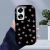 Jednobarevný stříbrný okraj čočky měkký tekutý silikon nárazuvzdorný obal na telefon pro iPhone Samsung Huawei Honor Xiaomi Redmi OPPO Realme Vivo Infinix Tecno