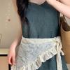Sommer Spitzen Bandana Schal Koreanischer Stil Dreieckstuch, Boho Hüftgürtel für Mädchen, Ländliche Fotoshooting Accessoires