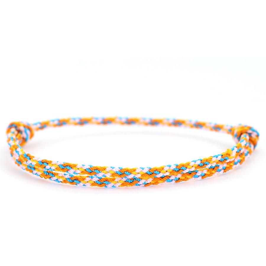 Minimalist Cord Adjustable Bracelet Unisex Grade A 2mm Thin Lucky String Friendship Braslet Meditation Healing Braclet Pulseria