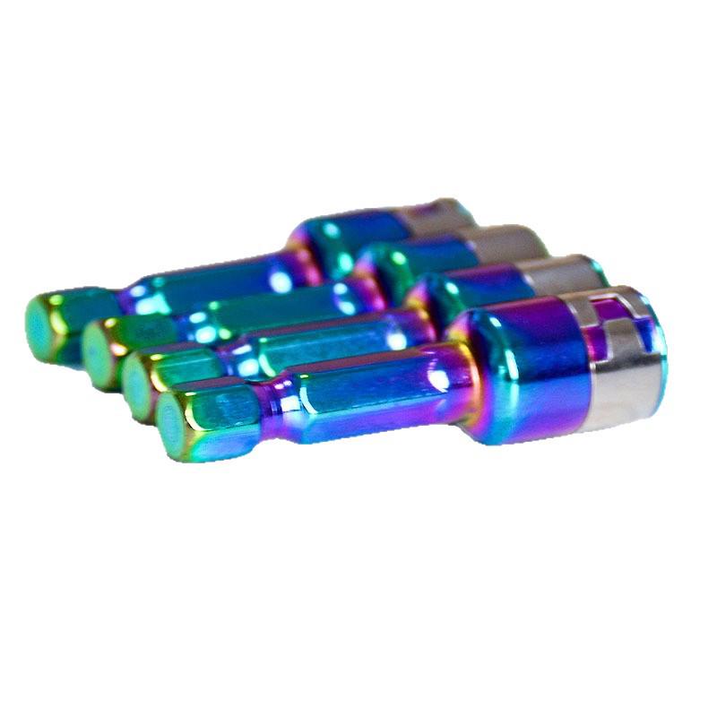 Colored Hex Socket 8mm Dovetail Thread for Hand Drill Bit