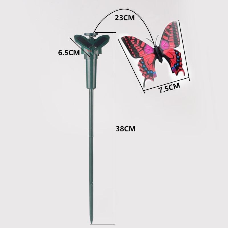 Solar-Powered Rotating Bird & Butterfly Craft with Flower Display
