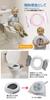 Pottet Plus Value Set (Pink/Pink) - 3-in-1 Portable Toilet, Multi-Purpose, Ideal for Emergency Preparedness, Camping, and Potty Training