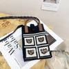 Cute Cartoon Dopamine Knit Crossbody Phone and Coin Bag