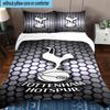 3pcs Tottenham Hotspur F.C Design Printed Bedding Set Duvet Cover Closure Includes 1 Duvet Cover & 2 Pillowcases Bedding Sets Home Decor Gifts