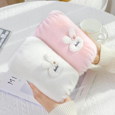 Winter Faux Rabbit Fur Stain-Resistant Sleeves, Anti-Dirty Oversleeves for Women & Students