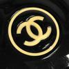 CHANEL Makeup palette CC CC Mark logo Compact Folded wallet enamel Black/White