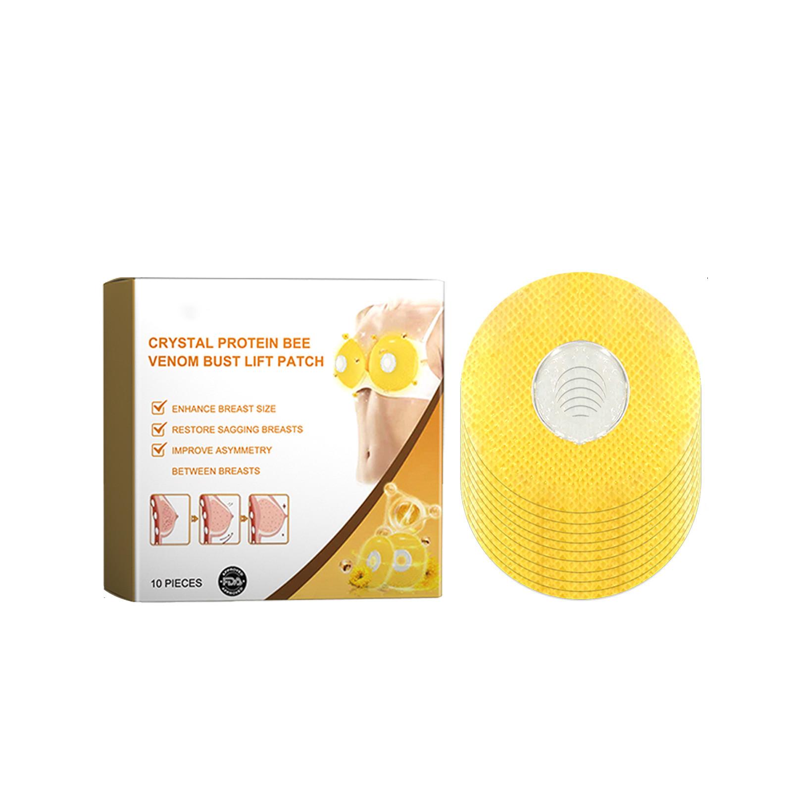 

Пластырь для подтяжки груди Bee Protein Crystal, пластырь для увеличения груди, натуральный питательный укрепляющий пластырь для женщин 10 мл