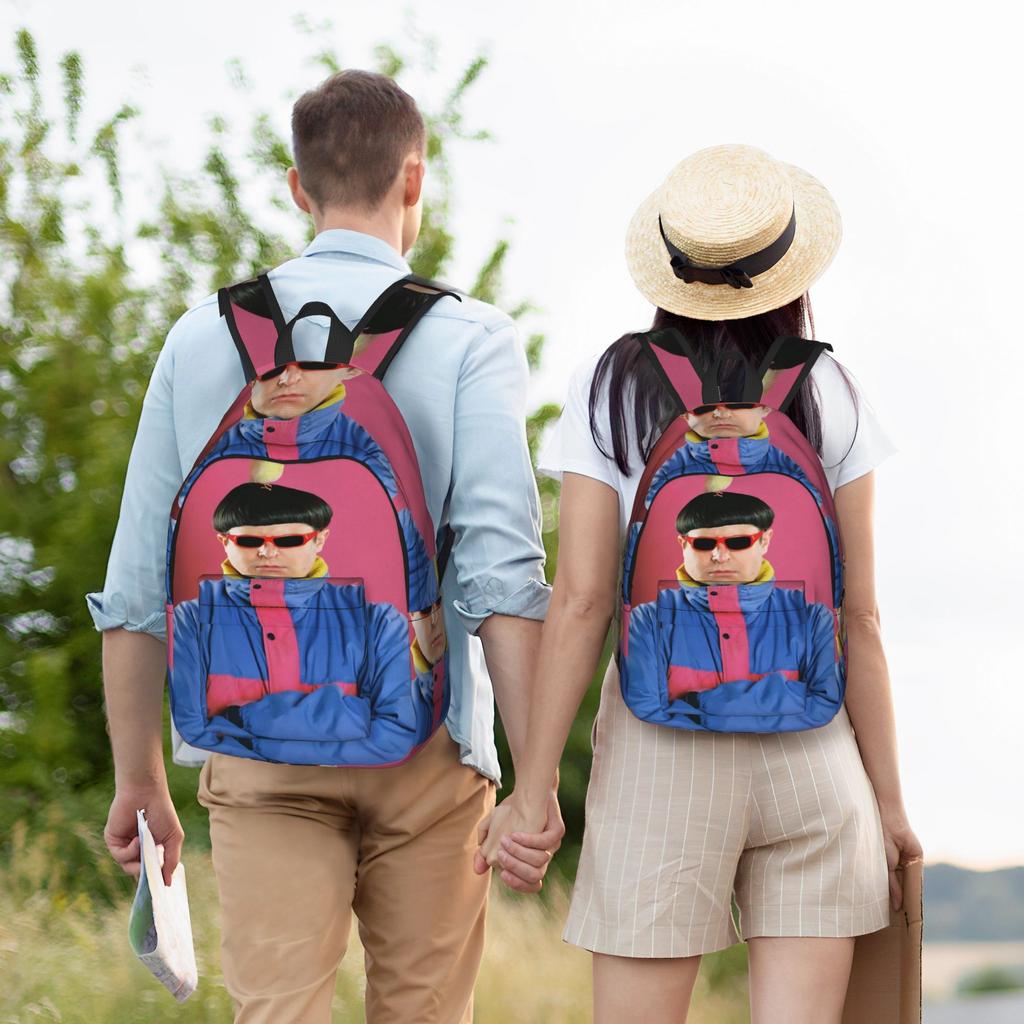 RIP Oliver Tree 1993-2026 Casual Backpack Sports Student Work Daypack for Men Women Laptop Canvas Bags