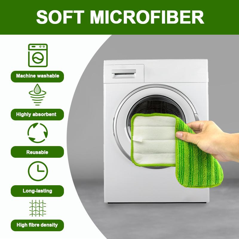 Reusable Mop Pads For Swiffer Wetjet, Wet Pads Refill Mop Pads Refills Mop Refill Pads Wet Dry Use Mop Replacement Heads