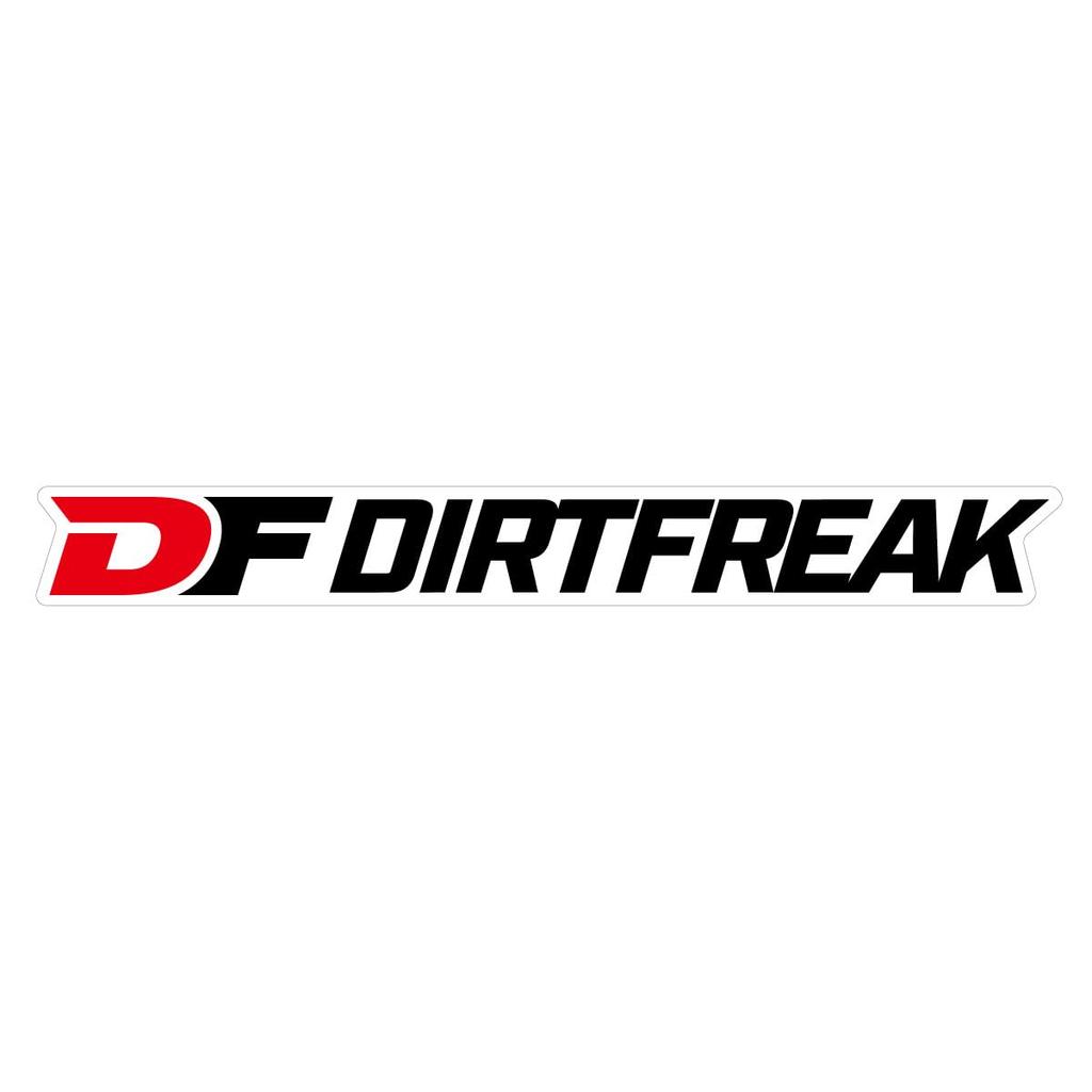 Dirtfreak DF Sticker W154xH17.9mm White D8447