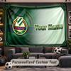 Rapid Wien FC Personalized Tapestry Support Custom Name, Wall Art Home Decoration