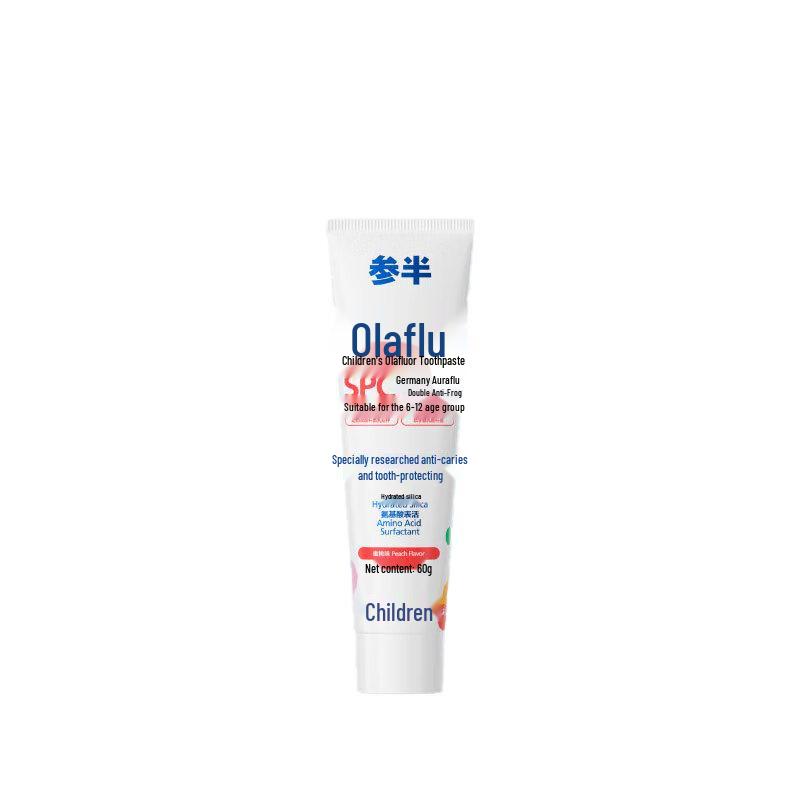Semi-Half Kids Anti-Cavity Toothpaste (Peach)
