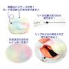 Hatayama Shoji Face Reel Pass Rainbow x 63202554 Case, Kuromi, H10.5 W13cm,