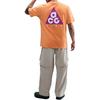 Nike Clothing T Shirts Men's Orange Crew Neck HJ0799-833