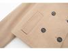 Autumn Women's Street Fashion Double-Breasted Short Woolen Coat