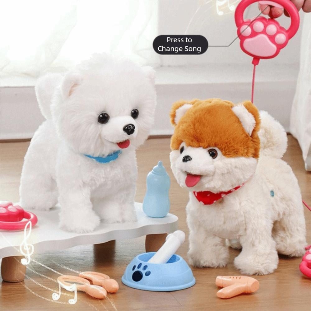 Electronic Toys Electric Dog Walk Bark Robot Dog Toys Pet Simulation Toy  Children