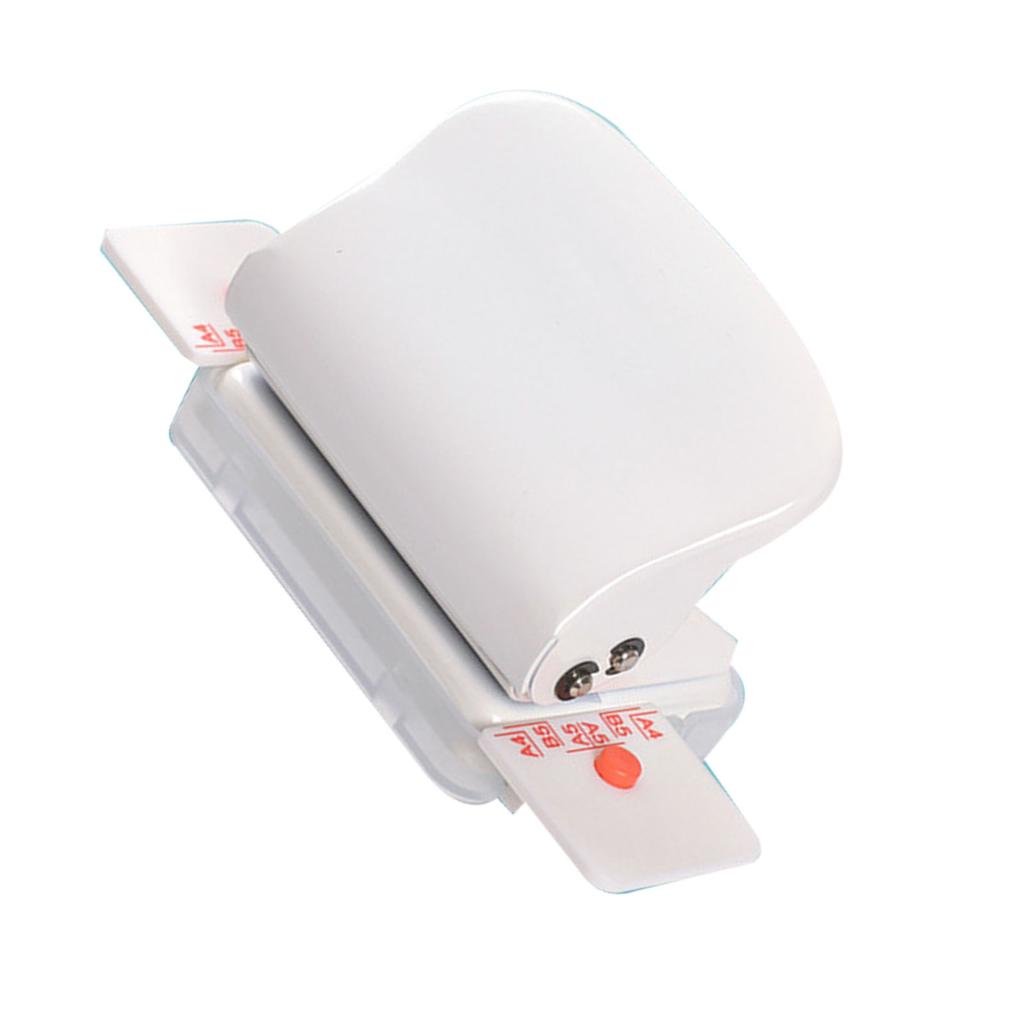 Mini Book Binding Machine Multiple Holes Fast Accurate Manual Coil Binding Machine for Office School Home