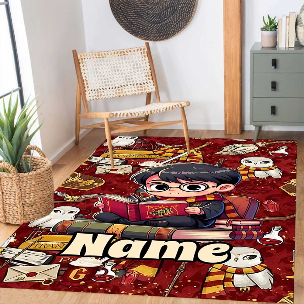 Warner Bros. Funktioniert (46) Personalisieren Sie Ihren Namens-Teppich, Ihr Bürostuhl-Kissen, Ihr Geschenk für Schlafzimmer und Wohnzimmer zu Hause.
