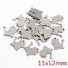 30pcs/lot No Fade 316 Stainless Steel Star Heart Fish Cat Charms Pendant for DIY Necklace Bracelet Craft Jewelry Making Findings