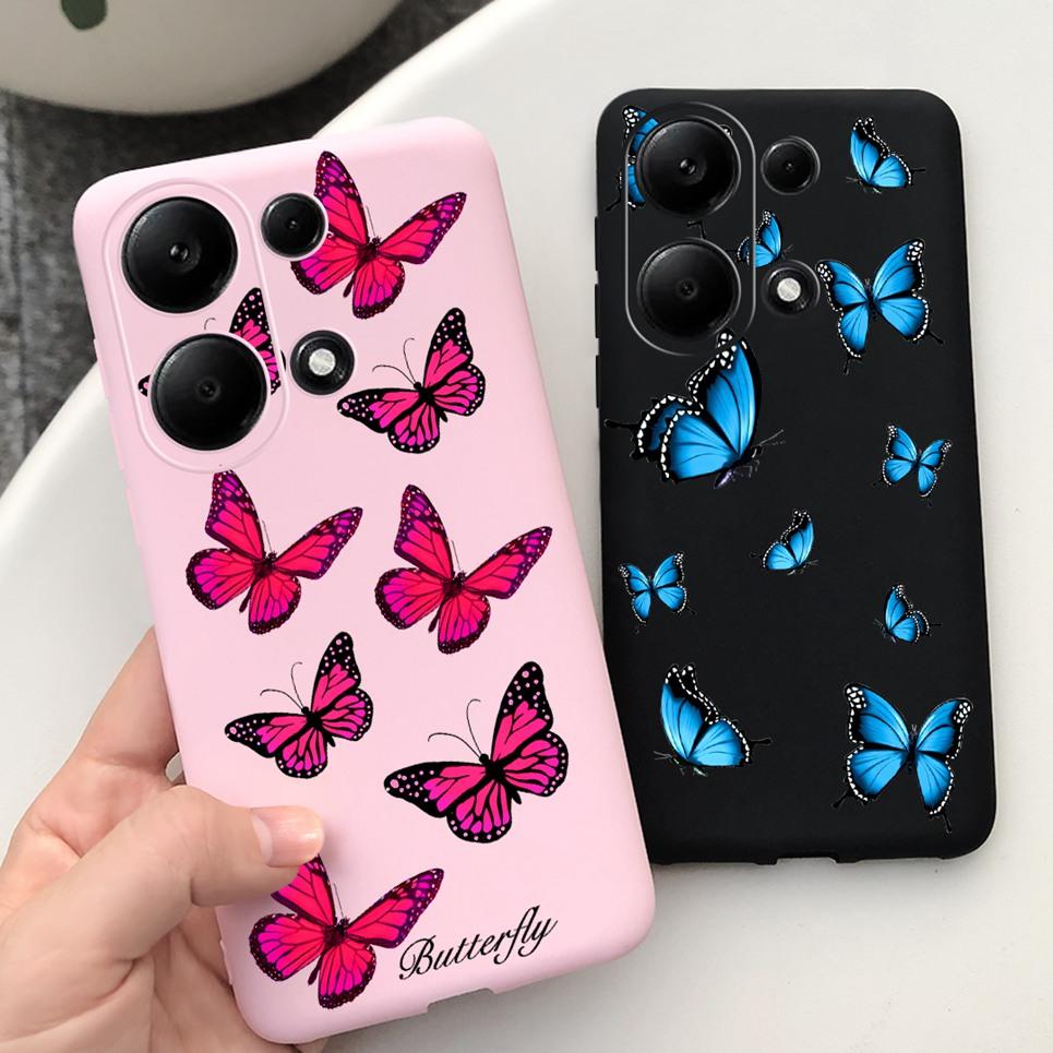 For Xiaomi Redmi Note 13 Pro 4G 5G Case Redmi Note 13 Pro Plus Note13 4G Cover Funda Coque Luxury Silicone Soft TPU Phone Mask
