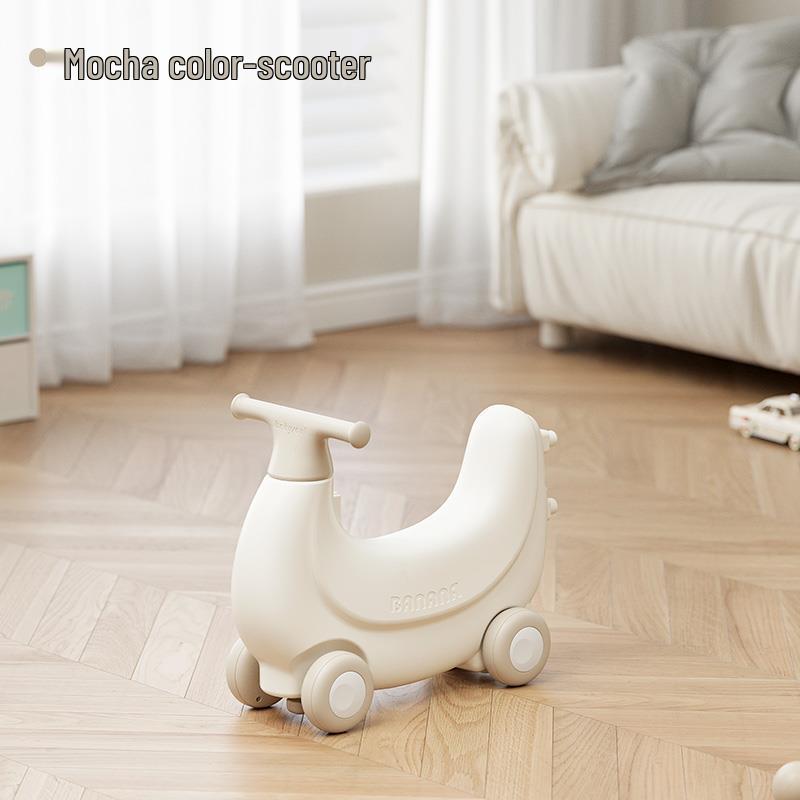 

Babysoul Банан Лошадка-качалка Детский баунсер: Детская качалка и горка на первый день рождения с защитой от падения