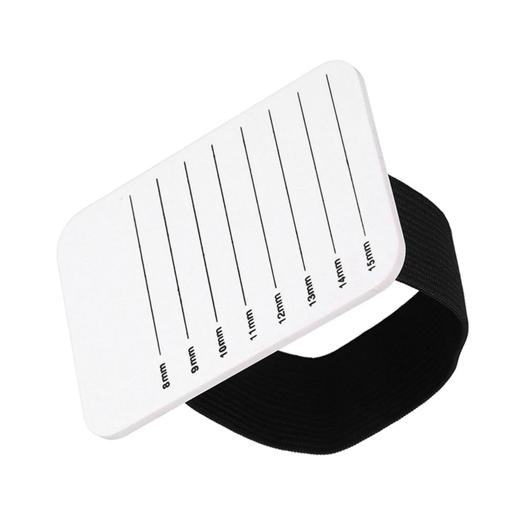 8-15mm Makeup Eyelash Tray Strip Stand Eyelash Extension Hand Plate Lashes Grafting Holder