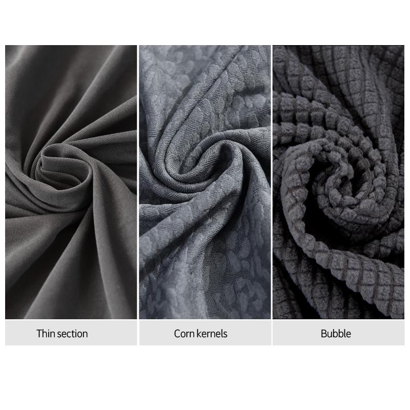 Sofa Cover For Living Room Solid Color Elastic Spandex Modern Polyester Corner Sofa Couch Slipcover Chair Protector 1 /2 /3 /4 Seat