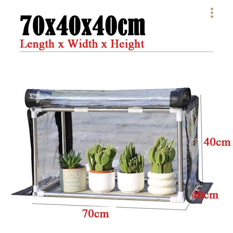DIY Garden Succulent Plant Insulation Shed Clear Rainproof Cover Balcony Pet Rain Shelter Winter Plant Sunshine Shed