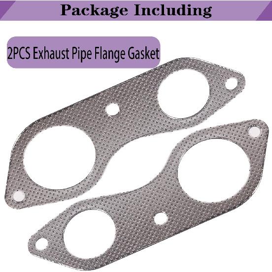 31575 (2PCS) Exhaust Pipe Flange Gasket For PICKUP SUBURBAN 1996 1997 1998 1999;