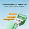 Waterproof Electric Body Hair Trimmer With Rechargeable Base Adjustable Guide Combs For Men Daily Personal Grooming At Home