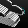 5/10Pcs Stainless Steel Clothes Hanger 40/42/45/47cm Large Adult Hangers Household Dresses T-Shirts Coat Sweater Drying Racks
