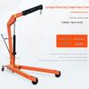 Hoular European Single Girder Crane LH-D10 - Mobile Folding Single Arm Crane for Lifting and Pallet Handling