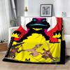 G-Godzilla-S 2 M-Monster King Classic 3D Flannel Blanket Soft Throw Blanket Art For Home Decor Bedroom Bed Sofa Picnic Fans Gift