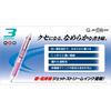 Mitsubishi Pencil 3 Color Ballpoint Pen Jet Stream 0.5 White Easy to Write SXE340005.1