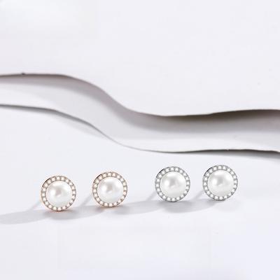 Yeni İnci Küpe Yüksek Kaliteli Küpeler Işık Lüks Ins Niş Tasarım Küpeler Takı