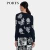 Ports Women's Embroidered Knitted Sweater