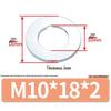 Extra Large Galvanized Metal Flat Washers - Sizes M1.6 to M14