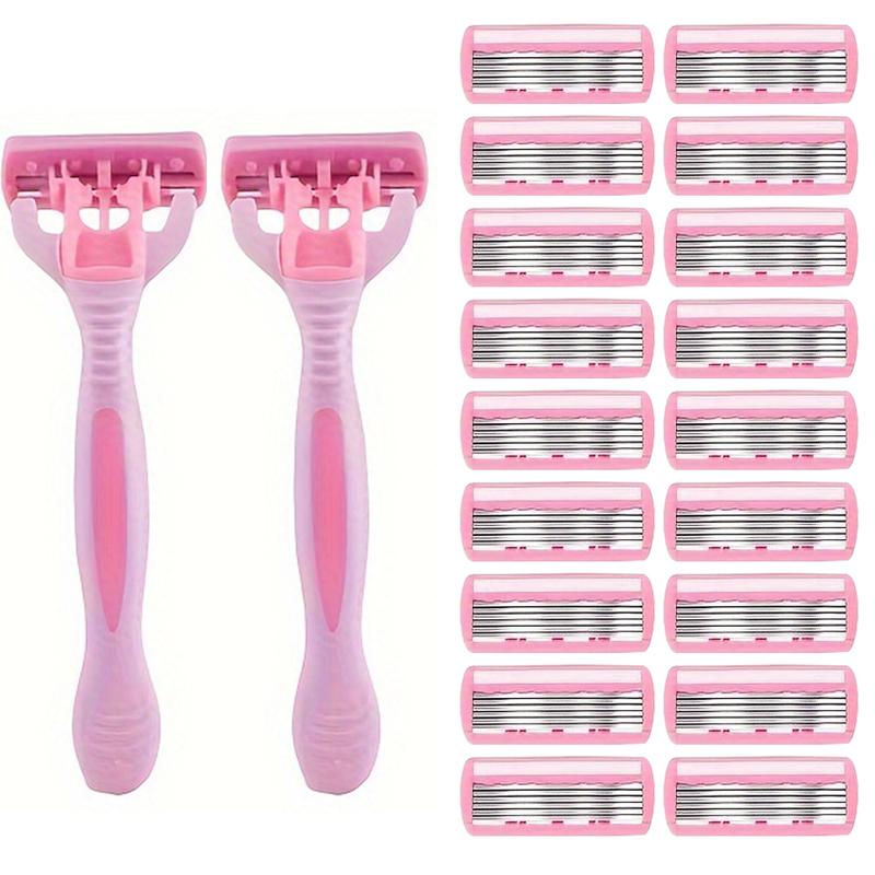 High Quality Men Safety Razor Blade 6-Layer Germany Stainless Steel Shaving Blades Manual Shaver Head