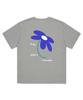 Deomopeuhauseu Bold Flower Oversized Short Sleeve T-Shirt White