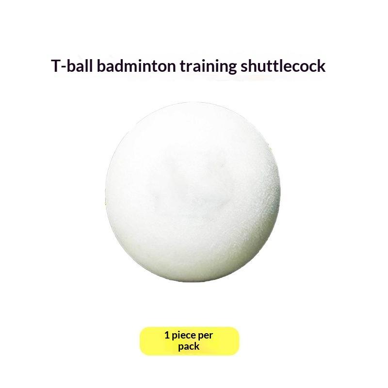 Badminton Training Ball Indoor Rebound Sponge Shuttlecock For Badminton Racket Swing Practice Low Noise Foam Wall Hitting Ball