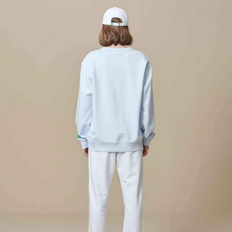Essential Big Logo Sweatshirt Blue