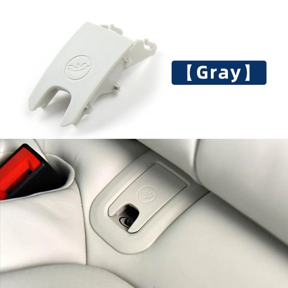 For Porsche Macan 2014-2026 Car Rear Child Seat Trim Buckle Rear Safety Seat ISOfIX Cover Seat Belt Buckle Trim Cover