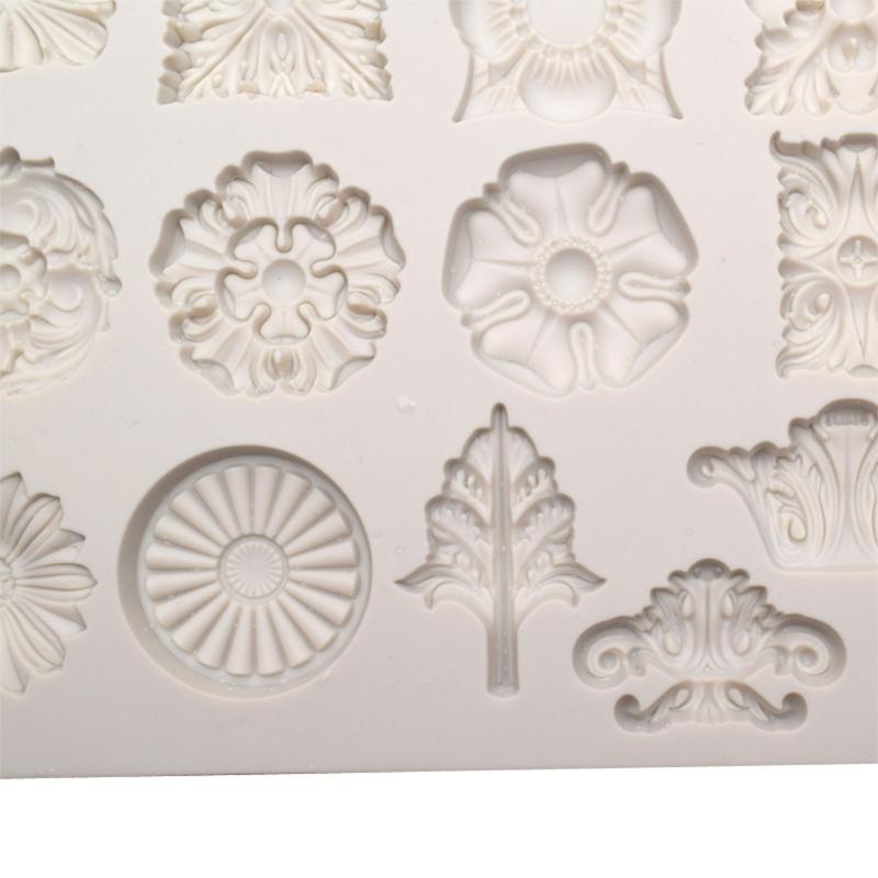 3D Fondant Mould Silicone Chocolate Moulds Cake Decorating Tool Baking Gadgets Gem Buttons Shaped Gifts for Kitchen Baking Lover