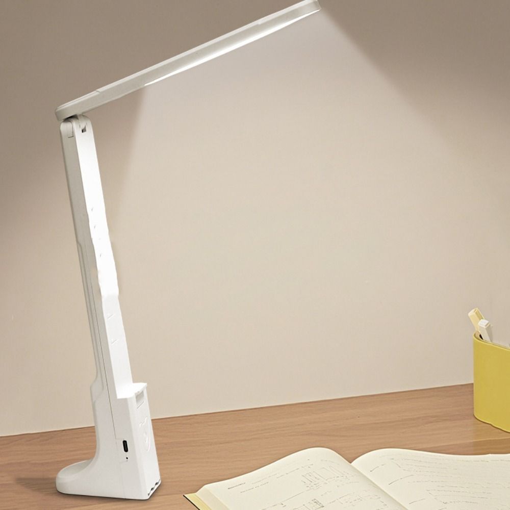 Multi Angle Adjustable Book Reading Light Touch Control Foldable Table Lamp Stepless Dimming Eye Protection LED Desk Lamp