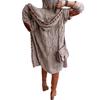 2025 Spring Women's Patchwork Hooded Appliqué Knit Cardigan Sweater - 10 Colors
