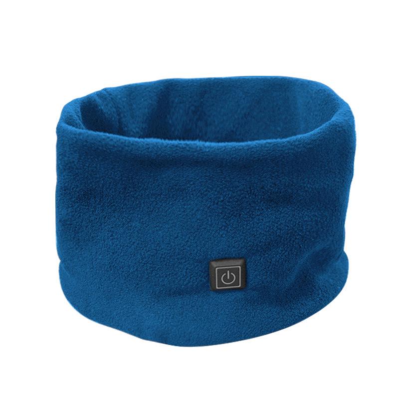 Unisex USB vyhřívaná elektrická fleecová šála se třemi rychlostmi pro hřejivý krk a ochranu proti chladu