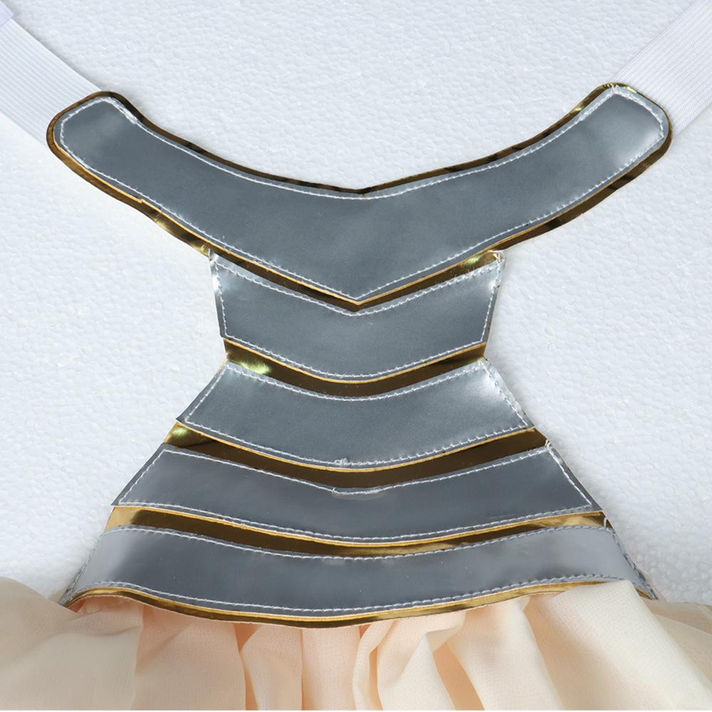 Costume Cosplay Star Wars Padme Amidala Abito Regina Amidala per Adulti Outfit per Festa di Halloween con Mantello