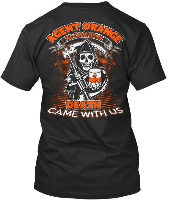VIETNAM VETERAN AGENT ORANGE T-Shirt Made in the USA Size S to 5XL Unisex T-Shirt XXXL