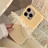 Ins Lace Bow Iphone17pro Max Suitable for 15 IPhone Case 14 Silicone 13 Three Dimensional 12 Soft
